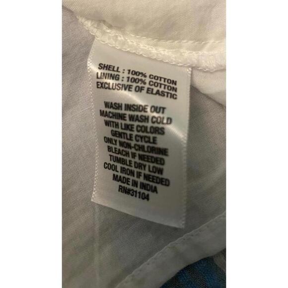 Crown & Ivy Striped Dress - Size M - Cotton Blue & White NWT - Picture 11 of 13